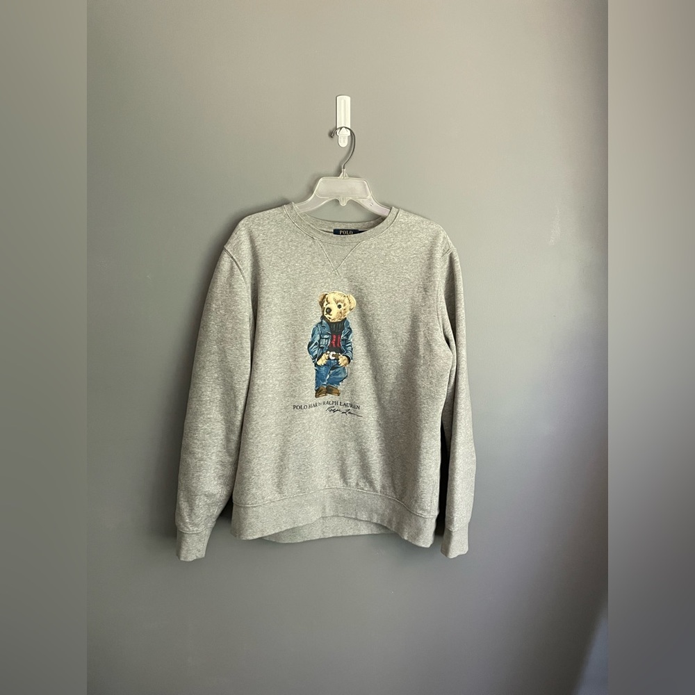 Polo by Ralph Lauren Gray Crewneck Sweater